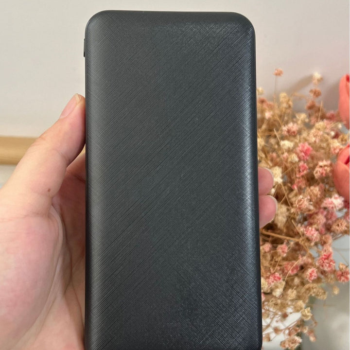 Portable power bank with innovative texture and fast charging connection Bowlift