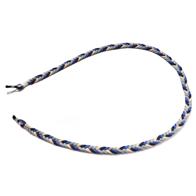 Colorful Braided Eyewear Chain Bowlift