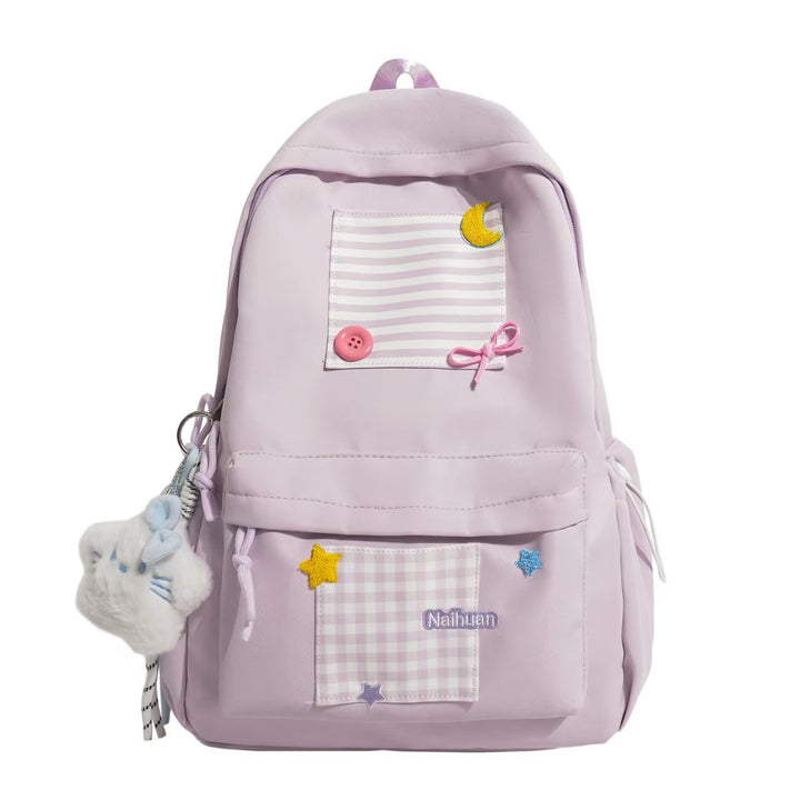 Decorative Multi-Compartt Backpack Bowlift