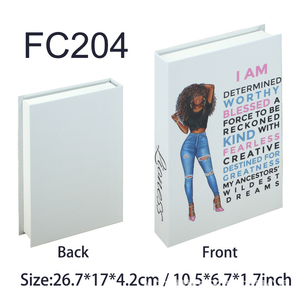 Decorative Hardcover Hidden Storage Book Safe Bowlift