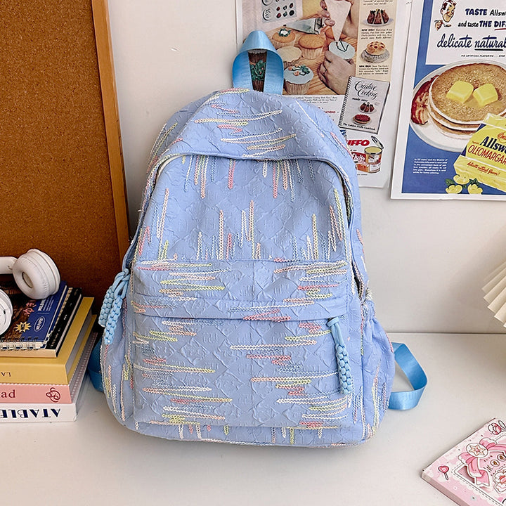 Abstract Patterned Backpack Bowlift