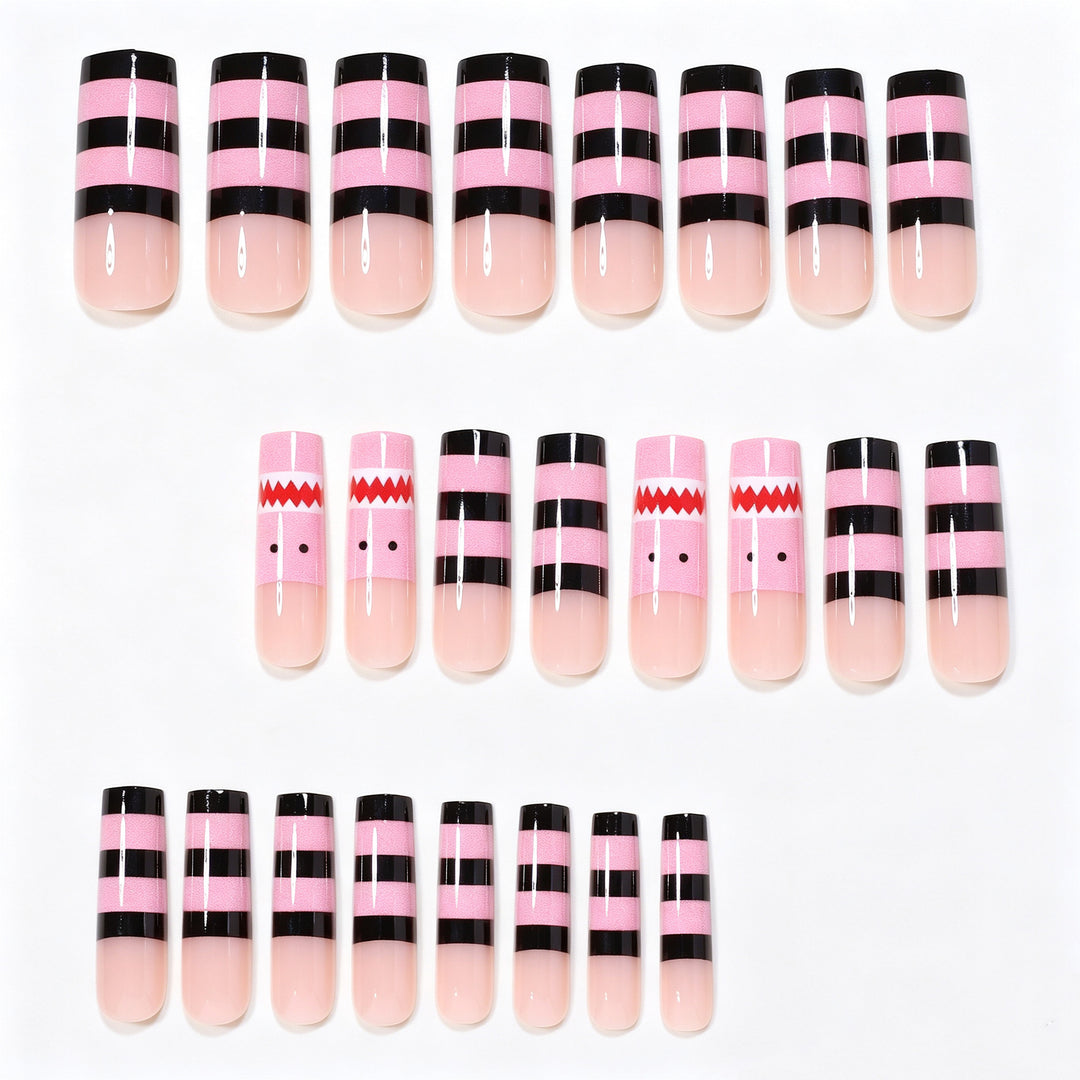 Playful Cartoon Themed Nail Wraps Bowlift