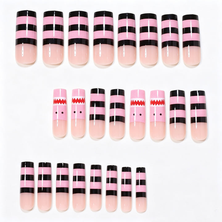 Playful Cartoon Themed Nail Wraps Bowlift