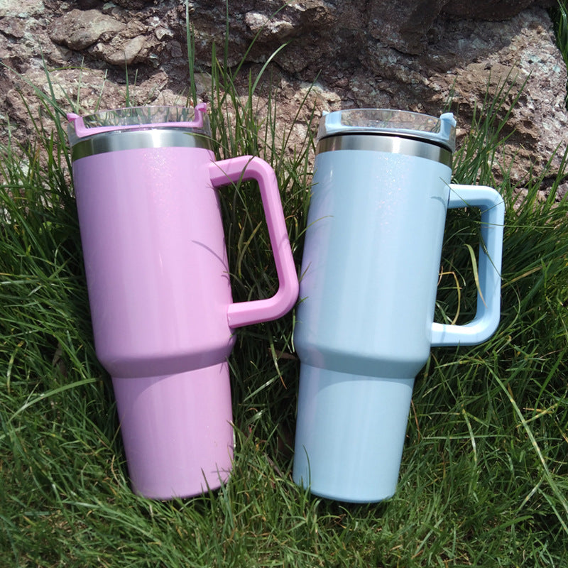 Women's multifunctional insulated mug with ergonomic handle Bowlift