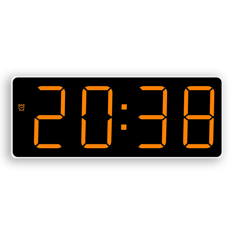 Digital Alarm Clock In Minimalistic Design Bowlift