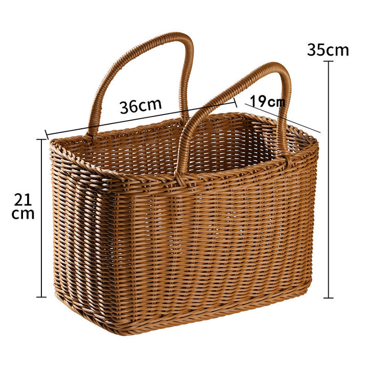 Handwoven Utility Basket Bowlift