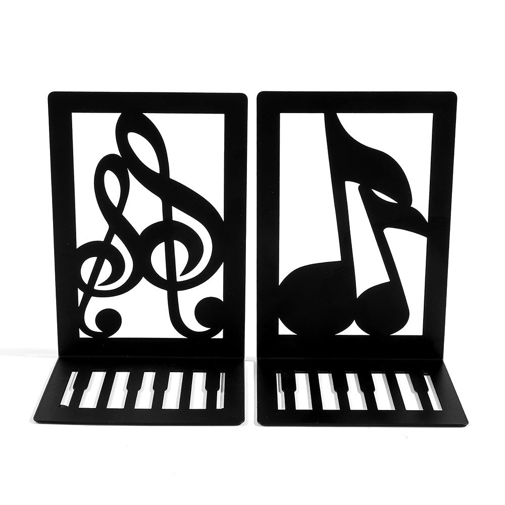Musical Note Decorative Bookends