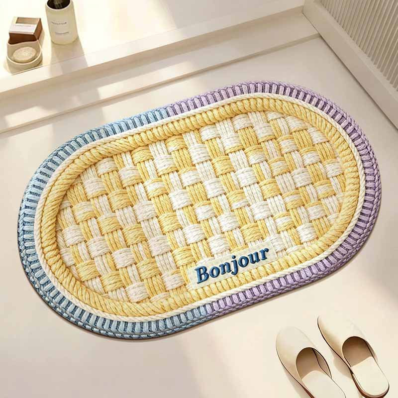 Decorative Woven Area Mat