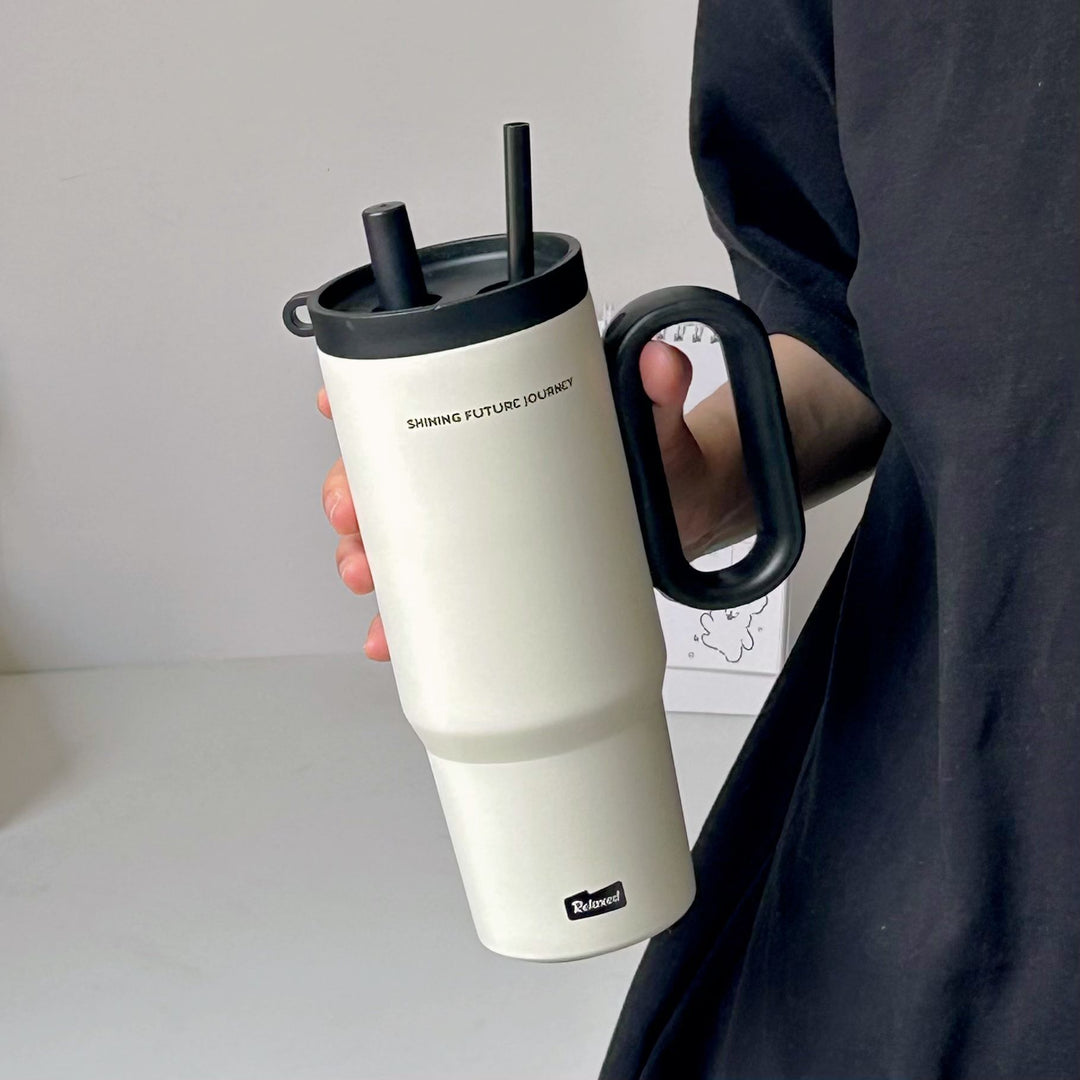 Women's thermos cup with practical double drinking system Bowlift