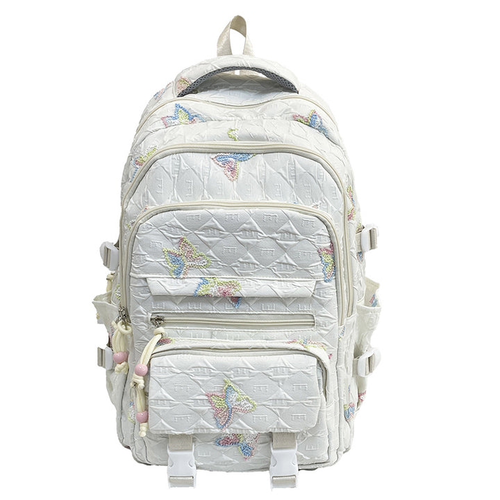 Stylish Butterfly Embellished Backpack