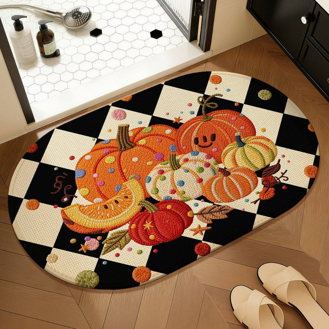 Decorative Fruit-Themed Area Rug Bowlift