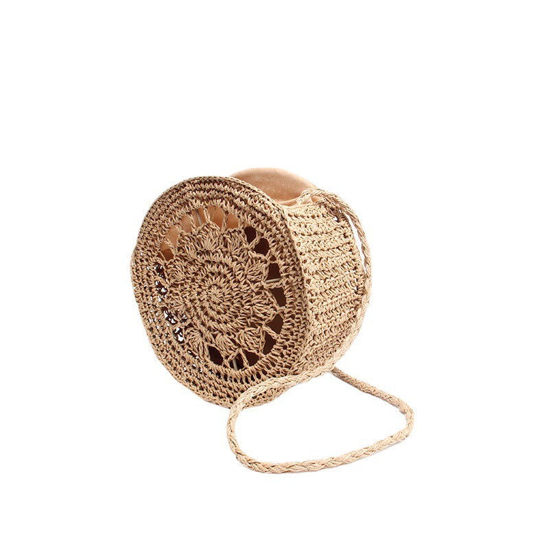 Hand-knotted Shoulder Bag in Unique Boho Style Bowlift