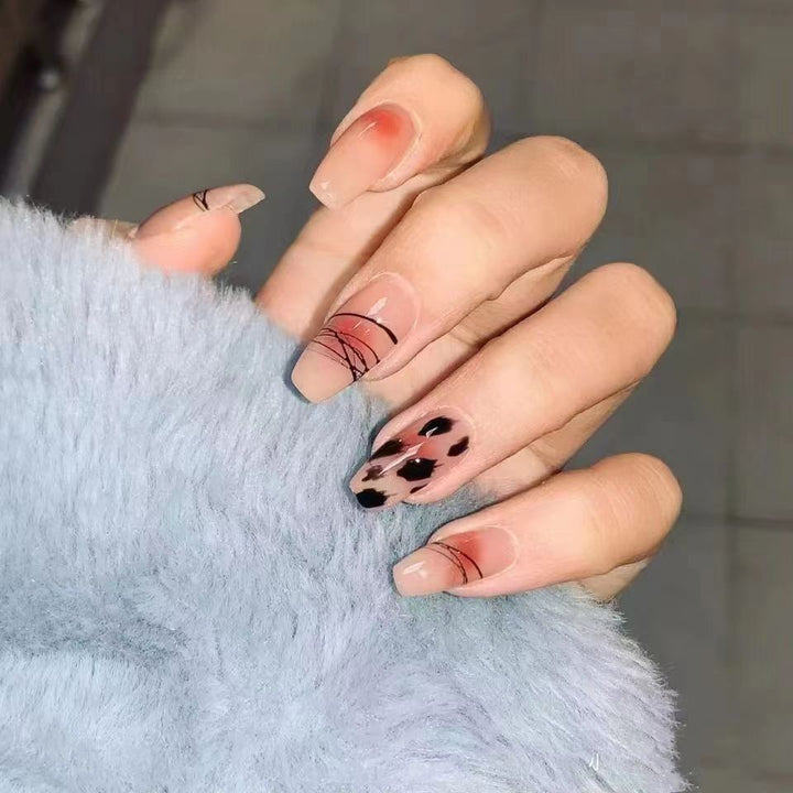 Artistic Abstract Nail Art Bowlift