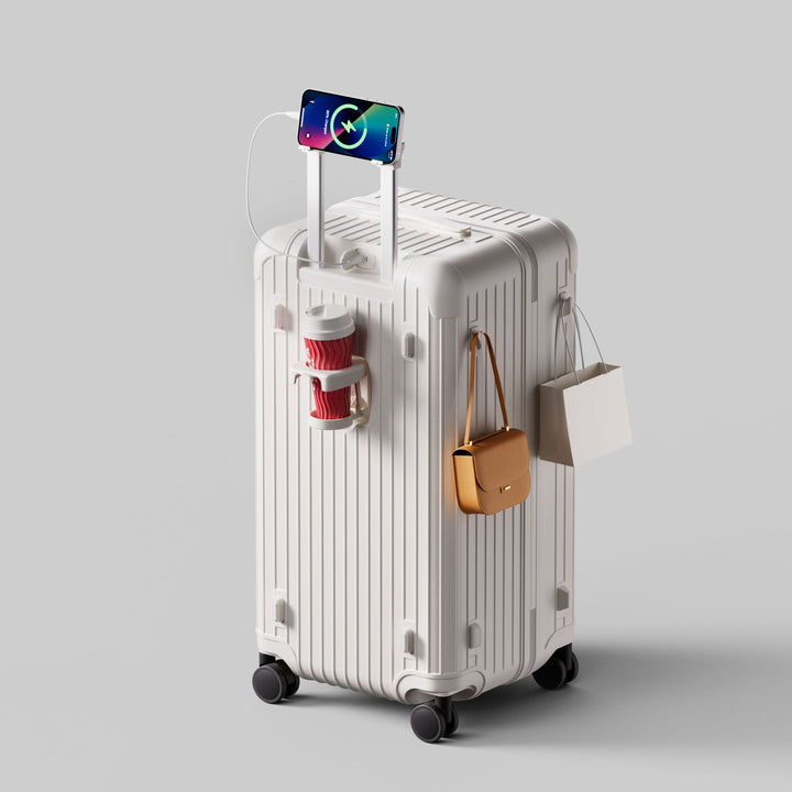Smart Hard-Shell Travel Trolley Suitcase
