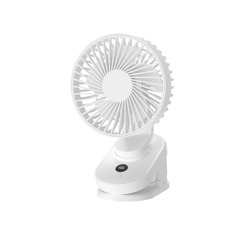 Unisex Adjustable Rechargeable Desktop Fan Bowlift