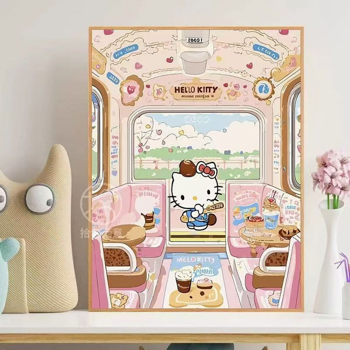 Hello Kitty-Themed Whimsical Wall Art Bowlift