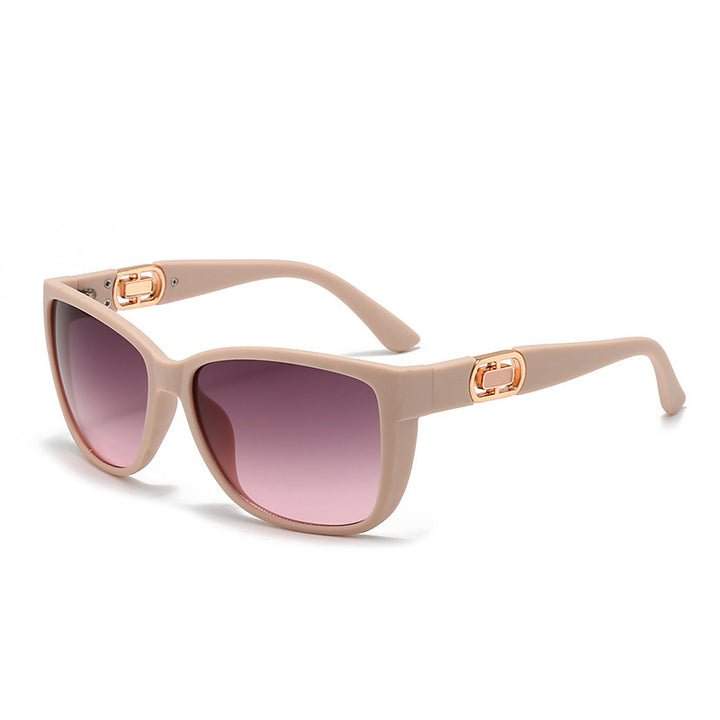 Women oversized sunglasses with elegant frame and UV protection Bowlift