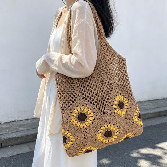 Handmade crochet bag Bowlift