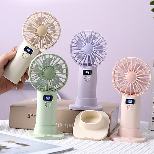 Portable Handheld Rechargeable Fan Bowlift