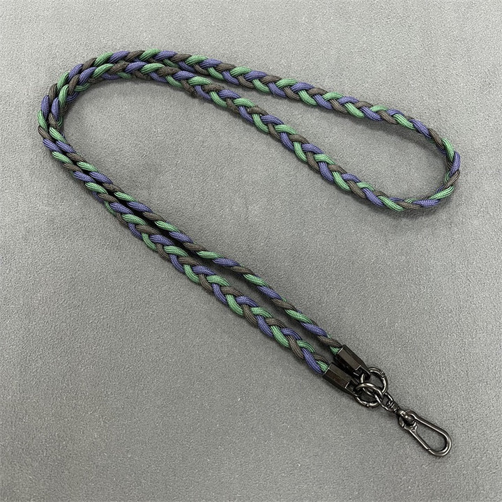 Braided Phone Lanyard with Secure Clips Bowlift