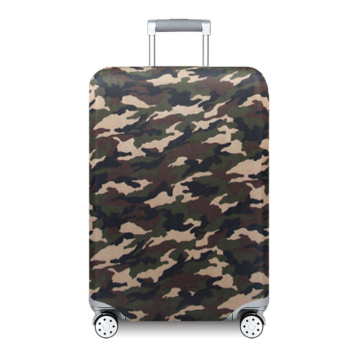 Women's Hard Shell Suitcase with Exotic Plant Pattern Bowlift