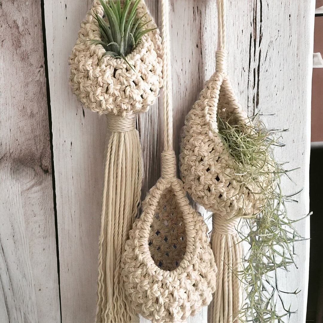 Macrame Hanging Planter Bowlift