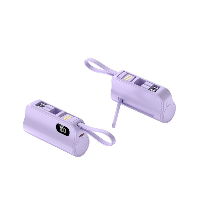 portable mini power bank with digital display Bowlift