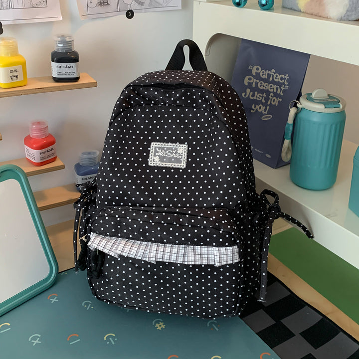 Fun-Dotted Lightweight Backpack Bowlift