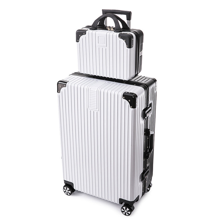 Dual-Layer Hard-Shell Luggage Set Bowlift
