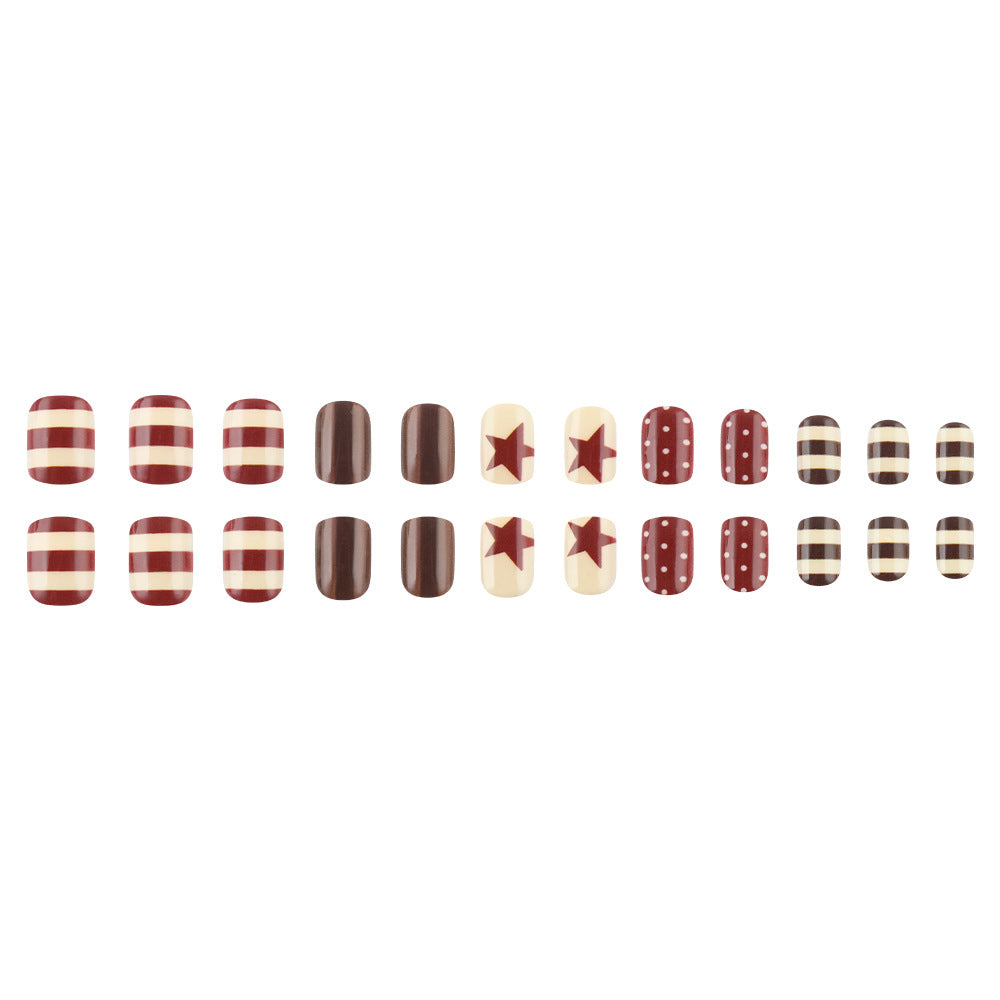 Festive Geometric Nail Art Set Bowlift