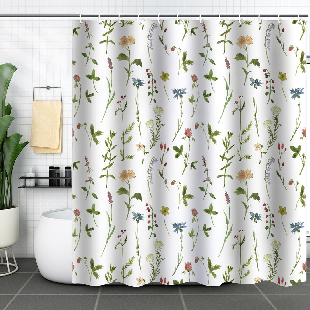 Botanical Garden Shower Curtain Bowlift