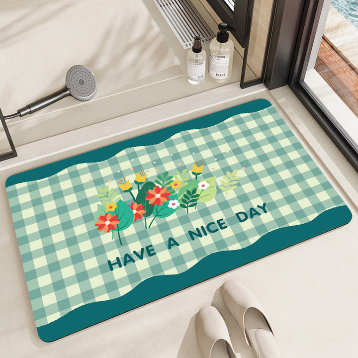 Charming Decorative Bath Mat Bowlift
