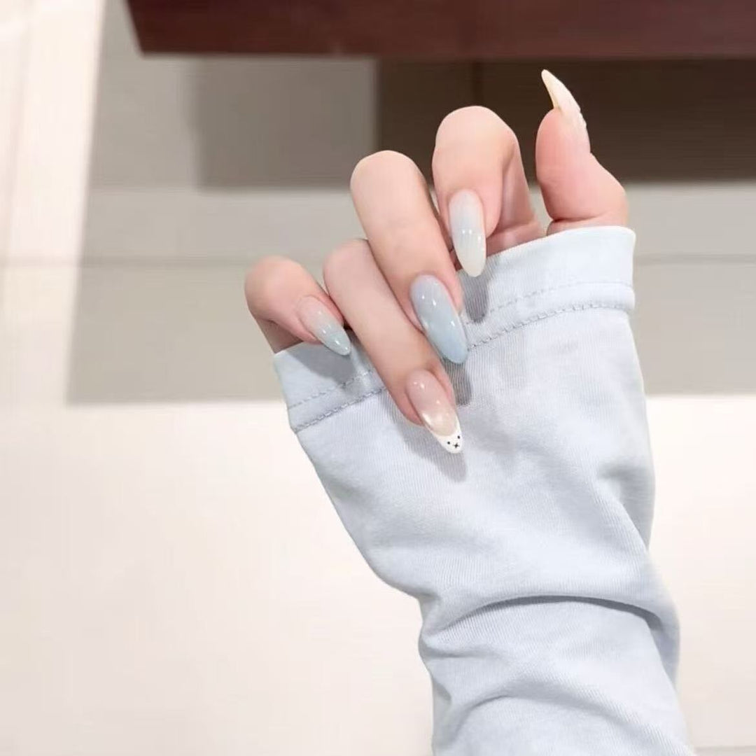 Elegant Ombre Press-On Nail Set Bowlift