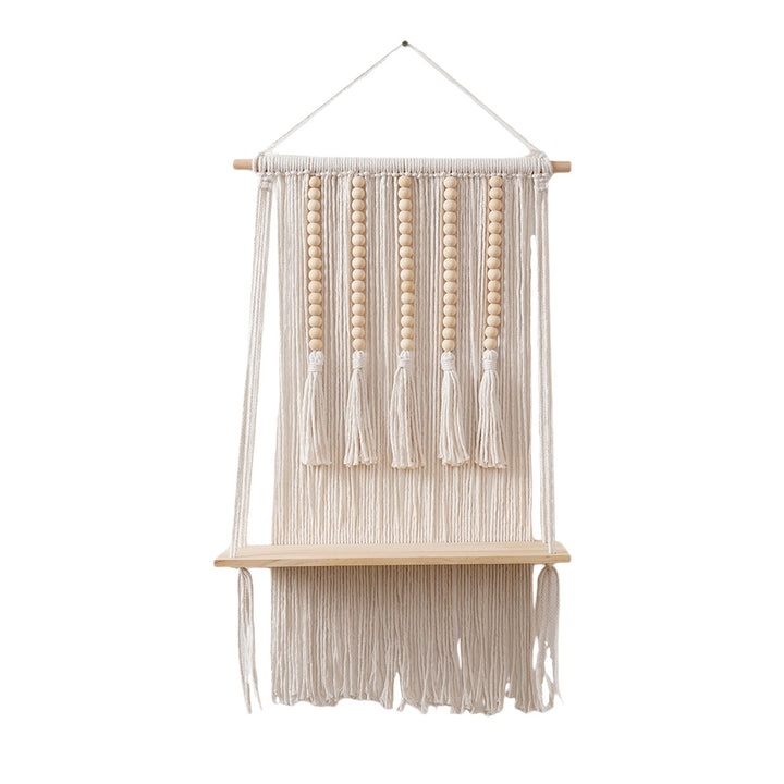 Decorative Macrame Wall Shelf Bowlift