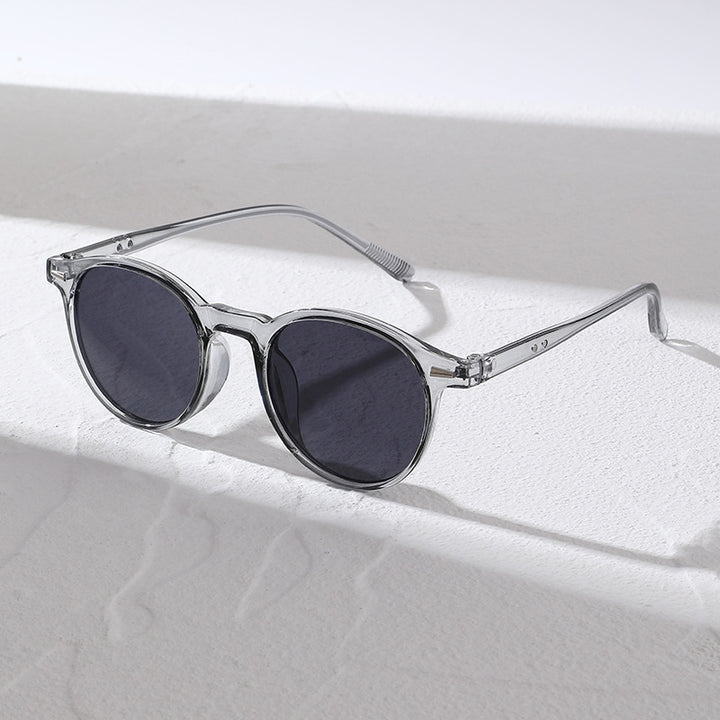 Stylish Round Frame Sunglasses Bowlift