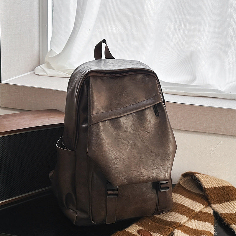 Modern Leather Backpack Bowlift