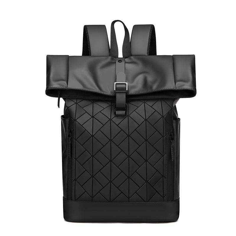 Stylish Multifunctional Rolltop Backpack Bowlift