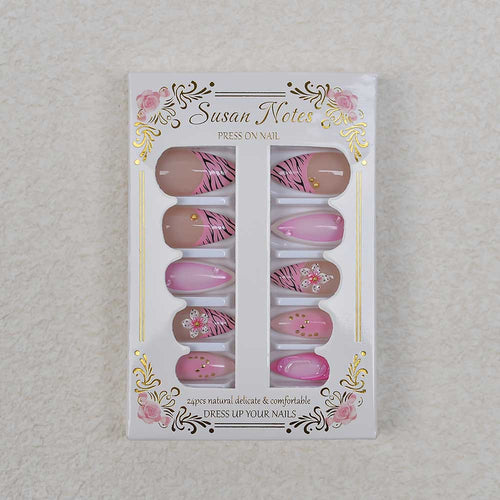 Artistic Press-On Nail Art Collection Bowlift