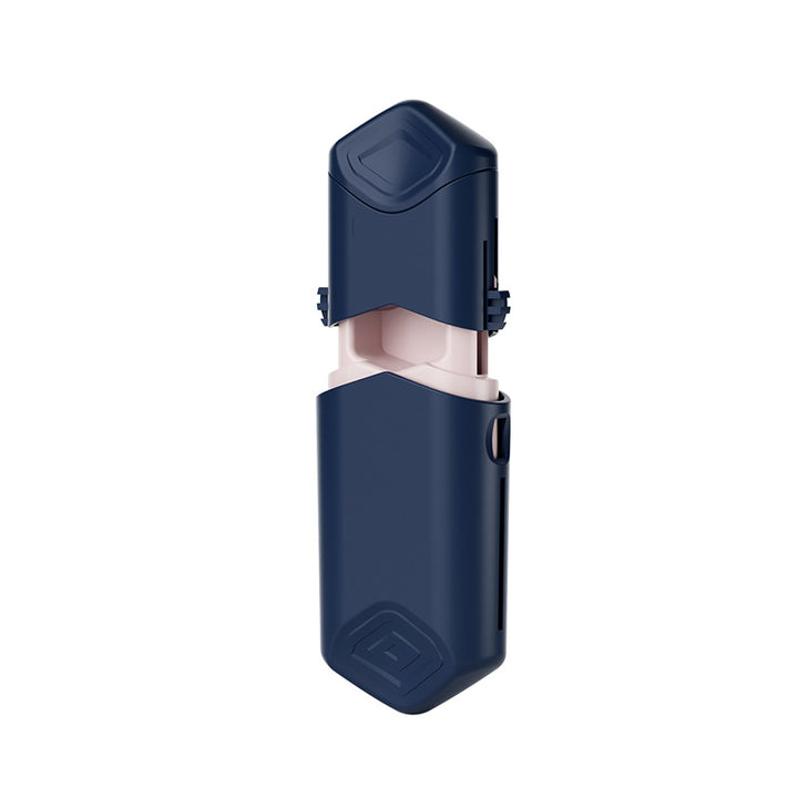 Compact travel toothbrush holder with retractable hygienic dustproof case Bowlift