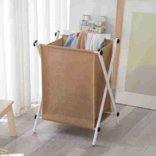 Foldable Laundry Basket with Practical Frame Bowlift