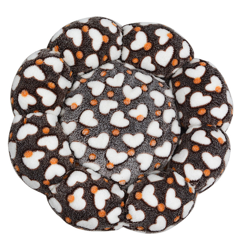 Cozy Night Sky Plush Dog Bed