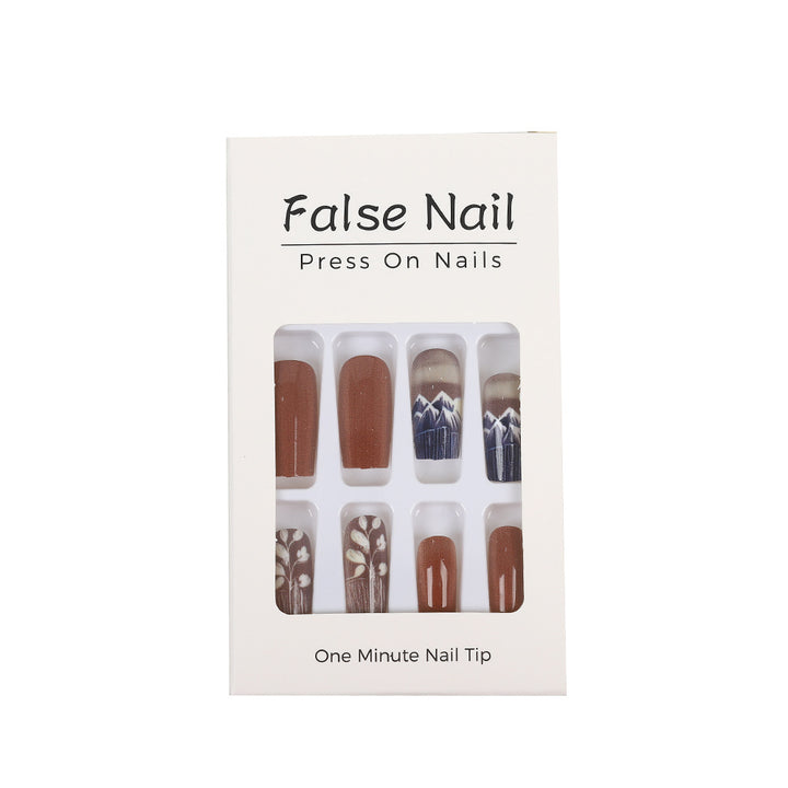 Nail Art Set with Floral Patterns Bowlift
