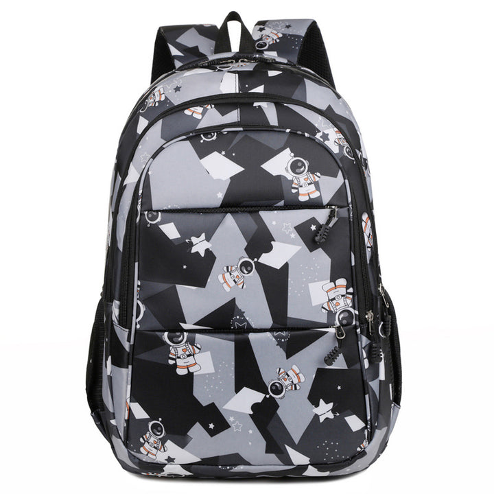Fashionable school backpack with astronaut motif Bowlift