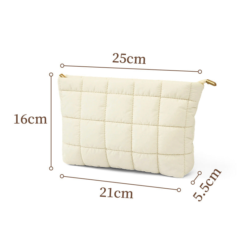 Quilted Travel Clutch Bowlift