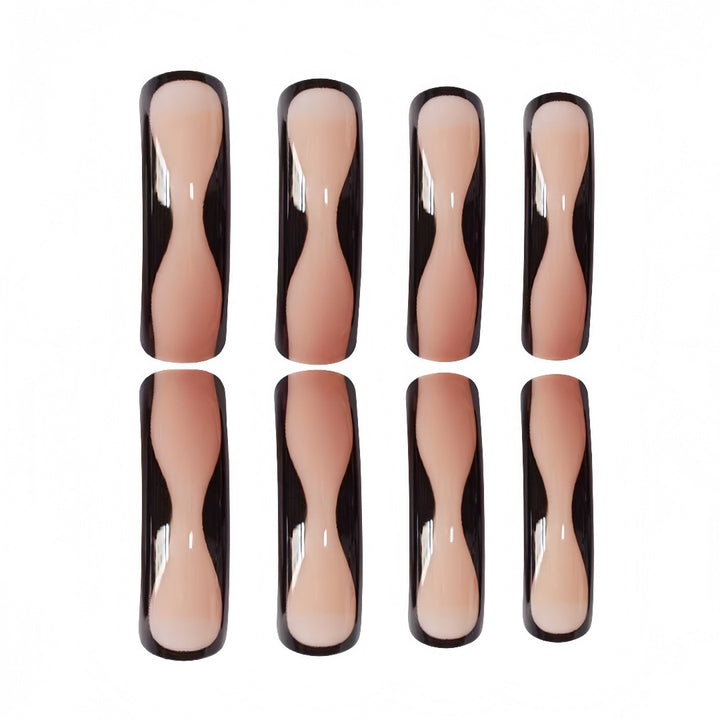 Bold Artistic Press-On Nail Extensions Bowlift