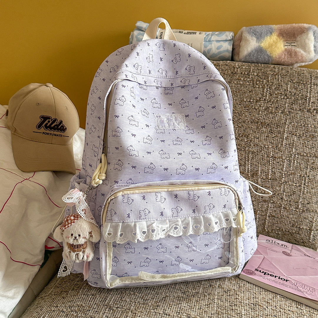Cartoon-Themed Large Capacity Backpack