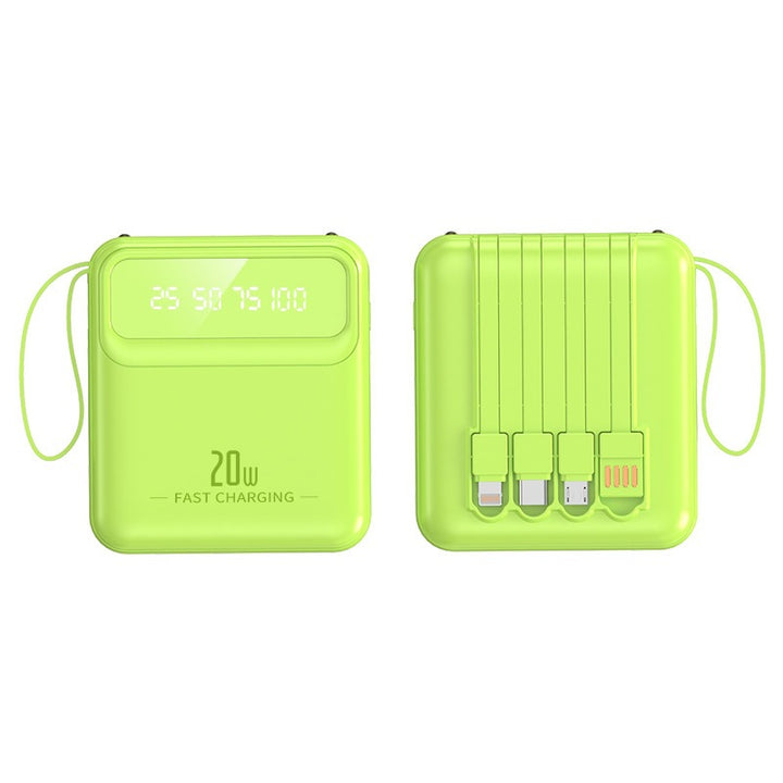 Portable power bank with integrated multifunction charging technology Bowlift