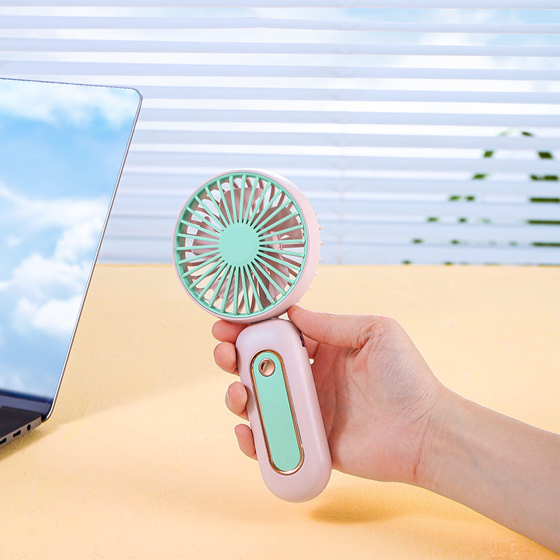 Ladies portable hand fan with powerful battery technology Bowlift