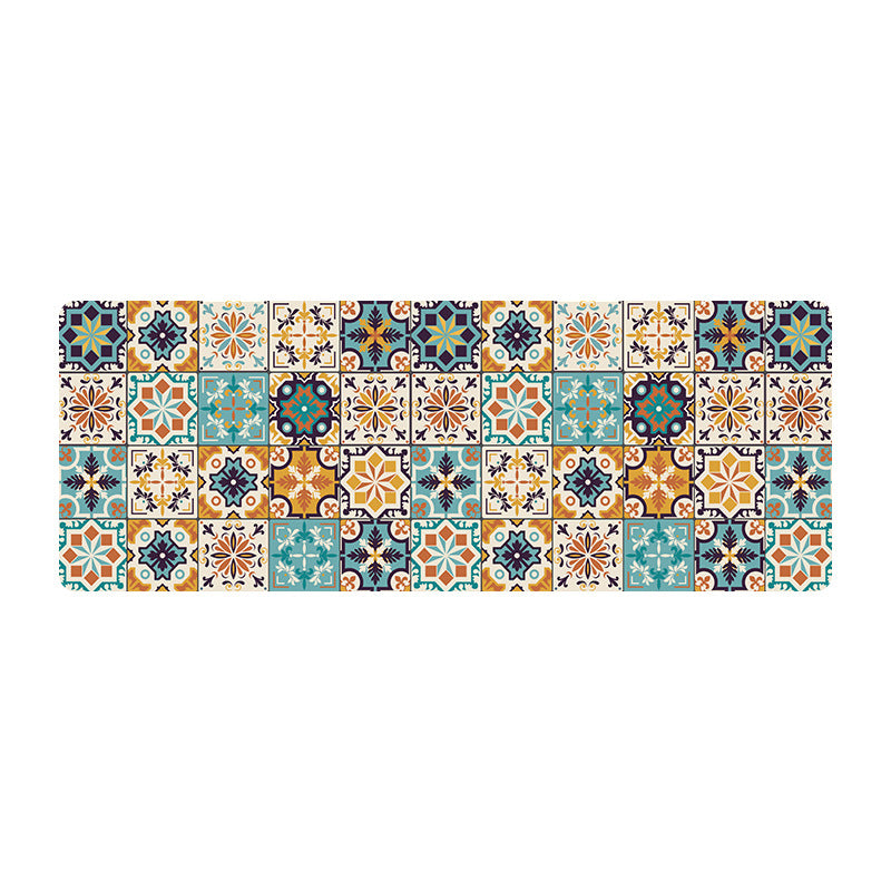 Vintage Tile Design Kitchen Runner Mat Bowlift