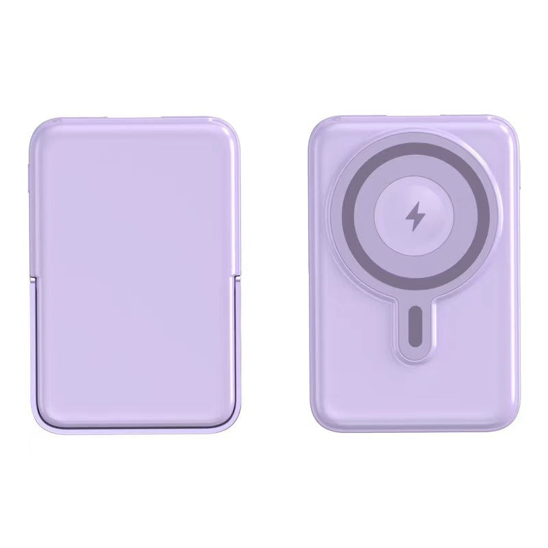 Portable power bank with magnetic charging Bowlift